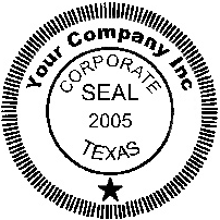 Corporate Seals & Stamps